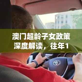 澳门超龄子女政策深度解读,往年11月15日最新调整与解读