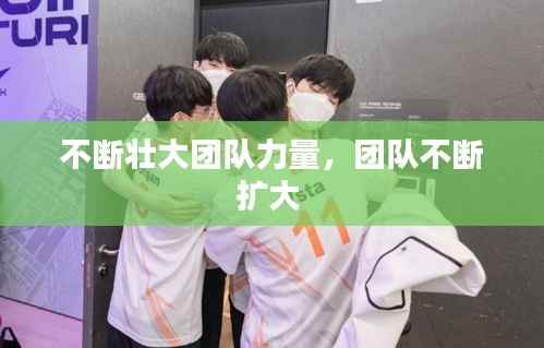 不断壮大团队力量,团队不断扩大