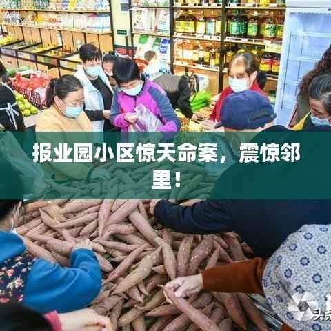 报业园小区惊天命案,震惊邻里!