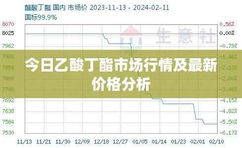 今日乙酸丁酯市场行情及最新价格分析