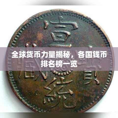 全球货币力量揭秘，各国钱币排名榜一览