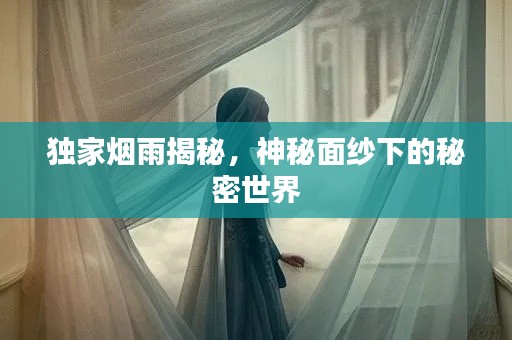独家烟雨揭秘,神秘面纱下的秘密世界